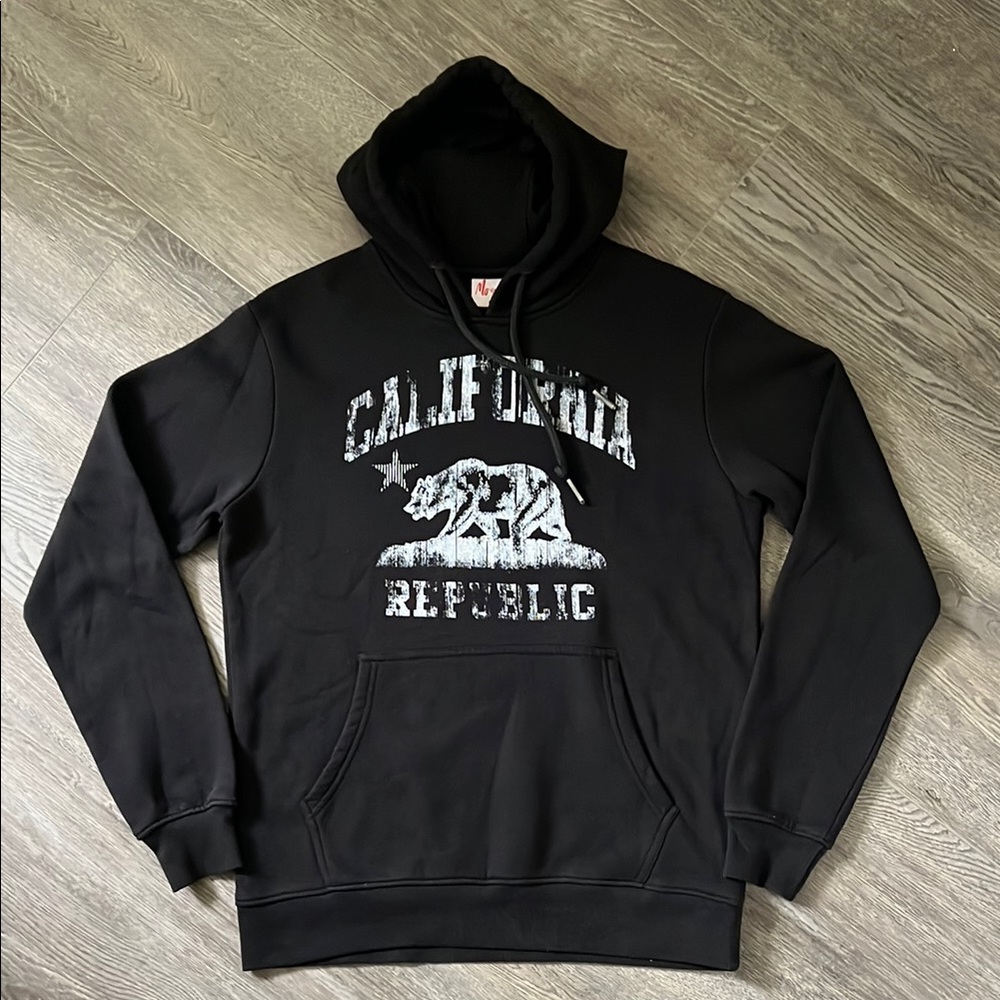 California Republic Black Hoodie